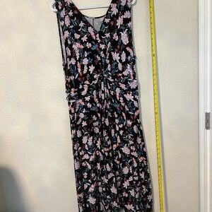 Summer dress size extra large blue floral
